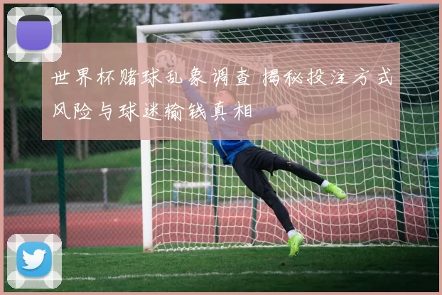 世界杯赌球乱象调查 揭秘投注方式风险与球迷输钱真相